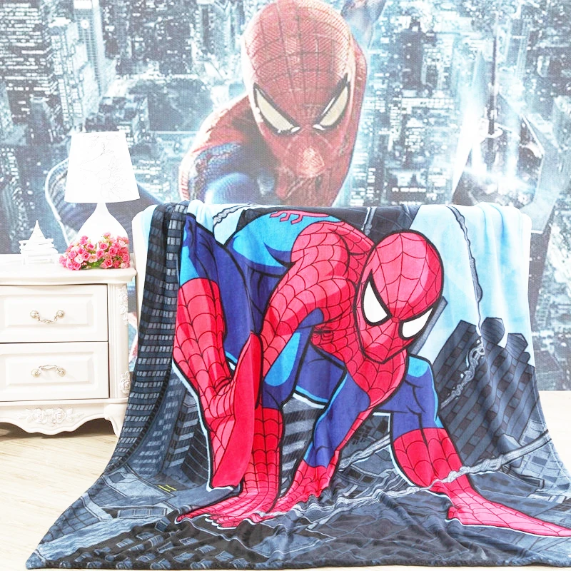 Мягкое теплое Флисовое одеяло с изображением Микки Мауса из мультфильма Диснея