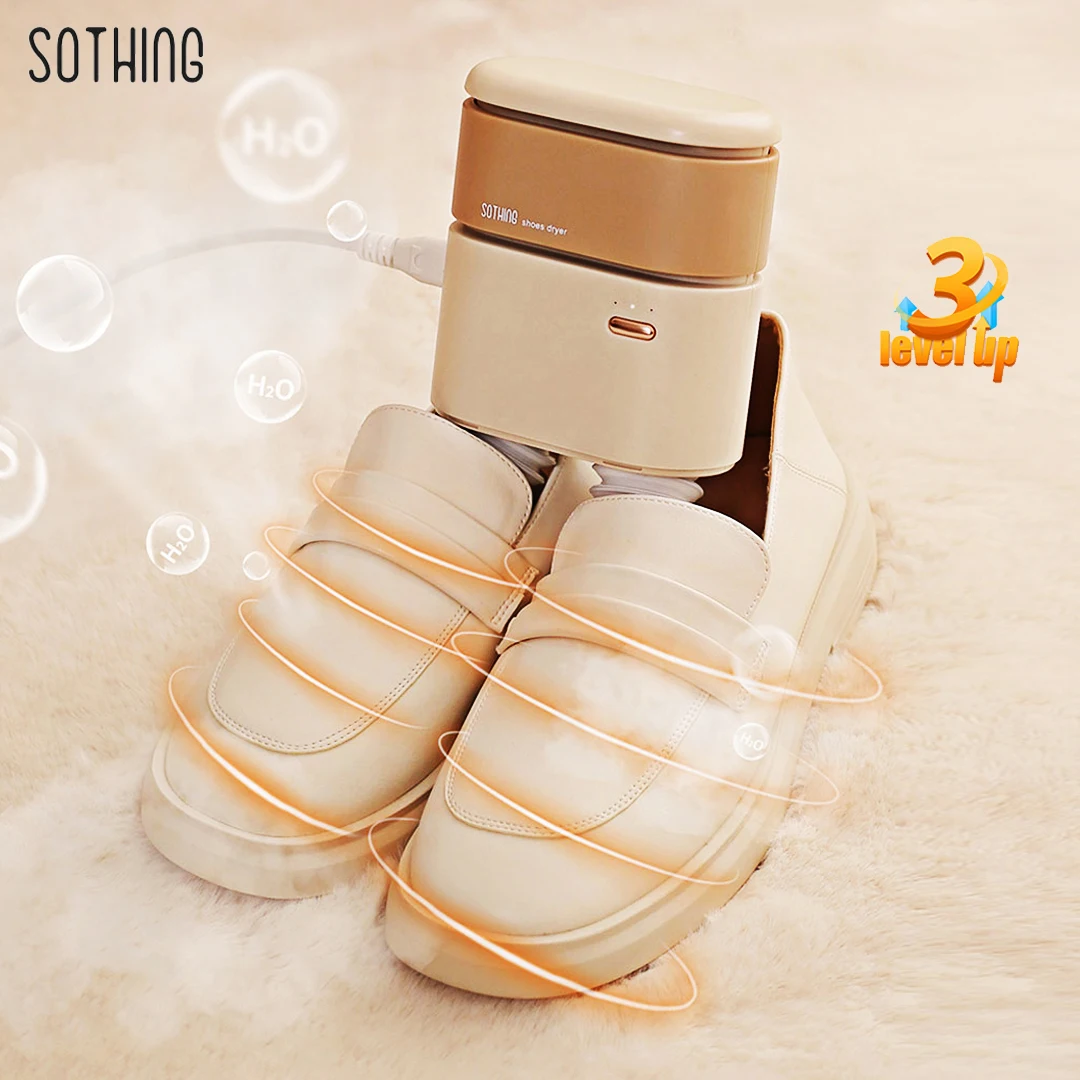 

New Sothing Shoes Dryer Heater Hot-air Shoe Dryer Smart Constant Heat Three Gear Timing Deodorization Sterilization Shoe Heater