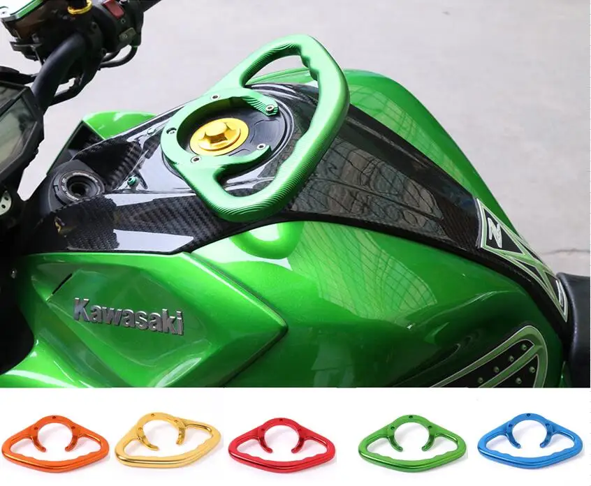 Мотоциклетные пассажирские рукоятки держатель ручки топливного бака для Kawasaki