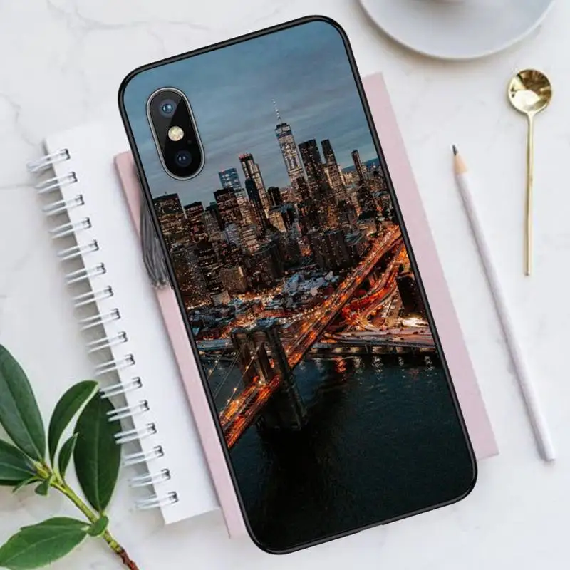 

free god New York City Phone Case for iPhone 11 12 mini pro XS MAX 8 7 6 6S Plus X 5S SE 2020 XR