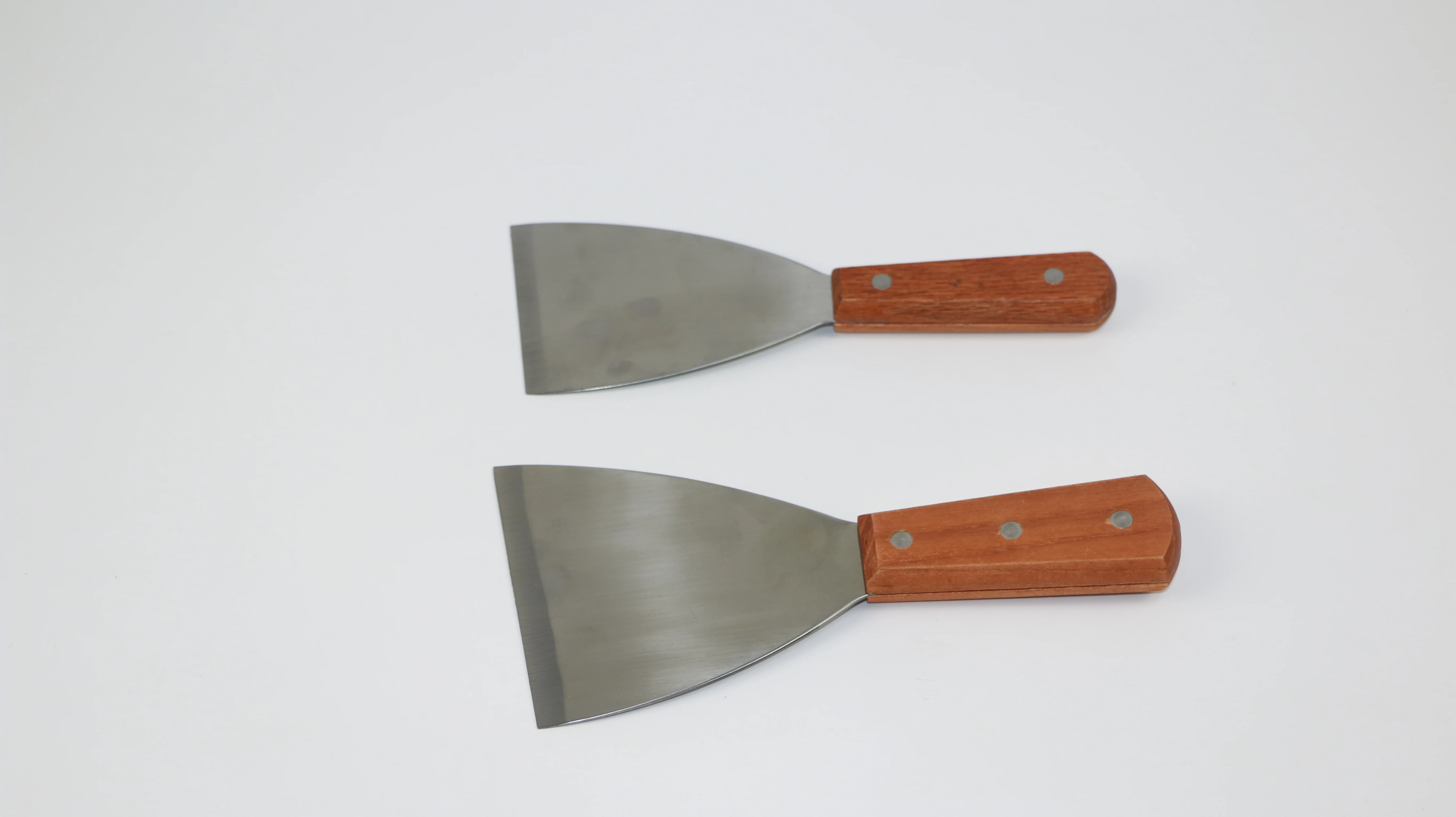 Hmroovom кухонная лопатка деревянная ручка лезвие из нержавеющей стали железная