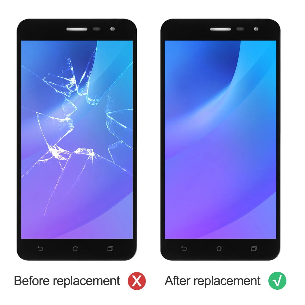 5 &quotЧерный для Asus ZenFone 3 ZE552KL ЖК-дисплей Панель кодирующий преобразователь