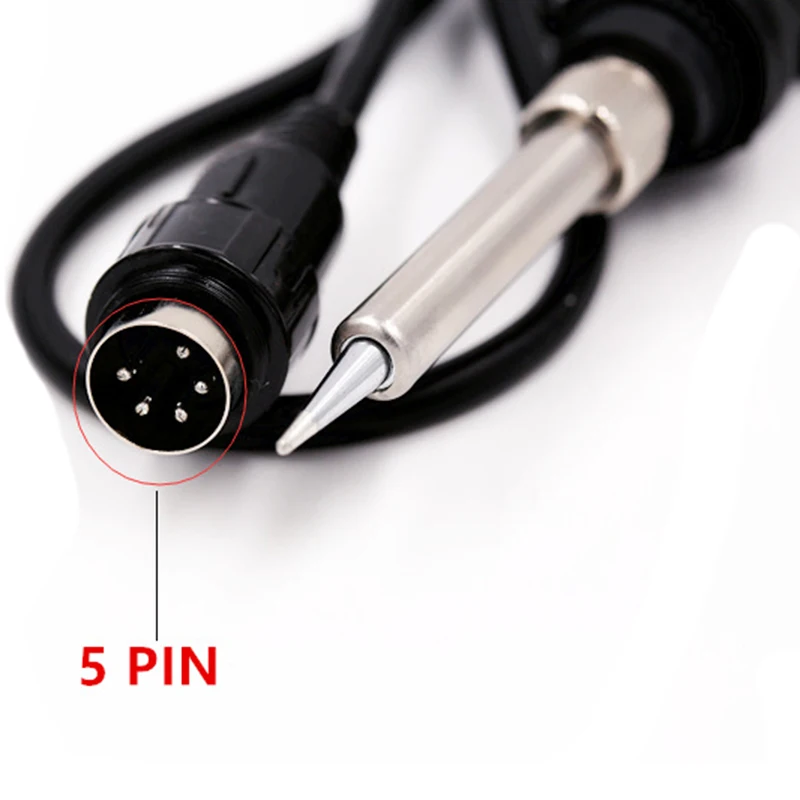 

Promotion! Electric Soldering Iron 5 Pin Welding Hot Air 50W 24V Replacement Repair Tool New