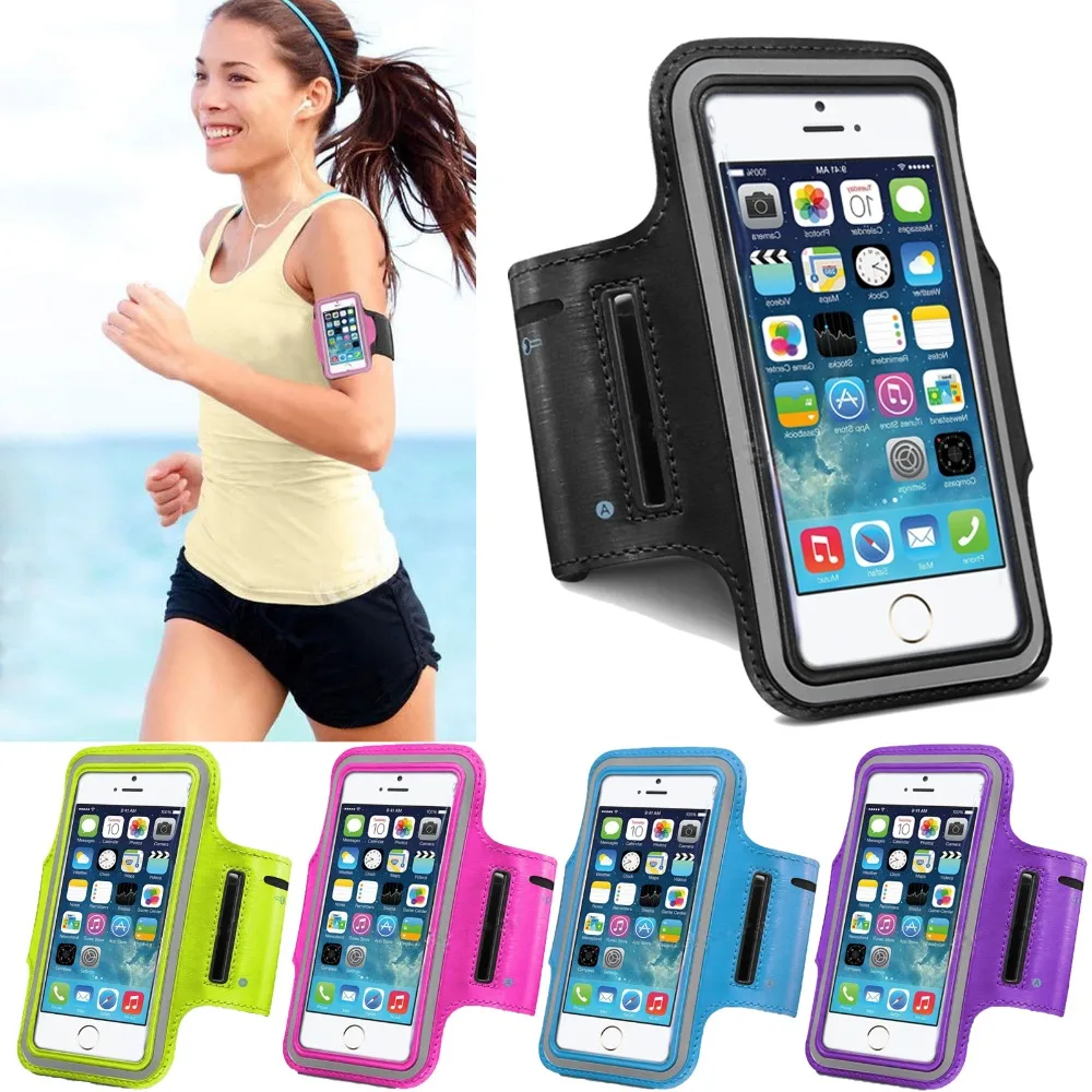 I6 6S Arm высококачественный кожаный чехол для Iphone 6 Running Band Водонепроницаемый