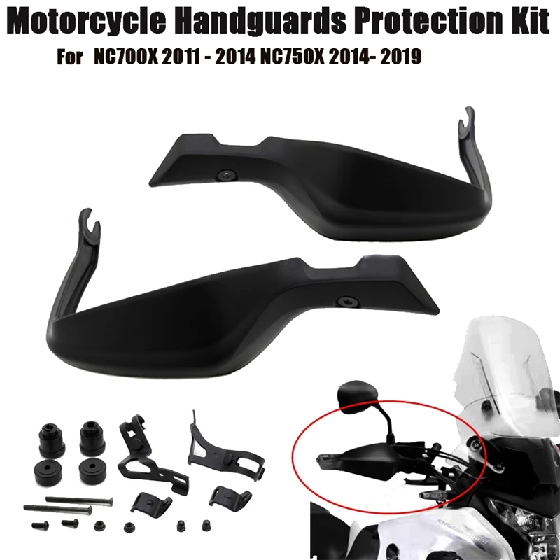 

Motorcycle Handguards Protection Kit for Honda NC700X 2011 - 2014 NC750X 2014- 2019 NC700 NC750 X