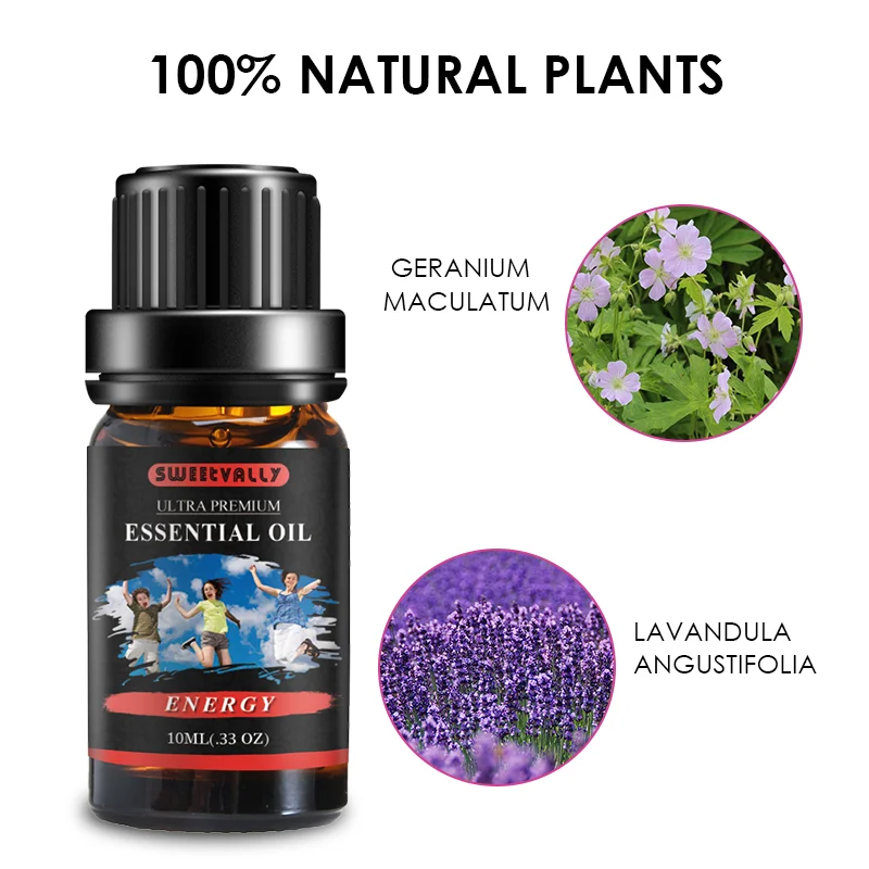 Органические эфирные масла для ароматерапии распылители тела расслабляющее