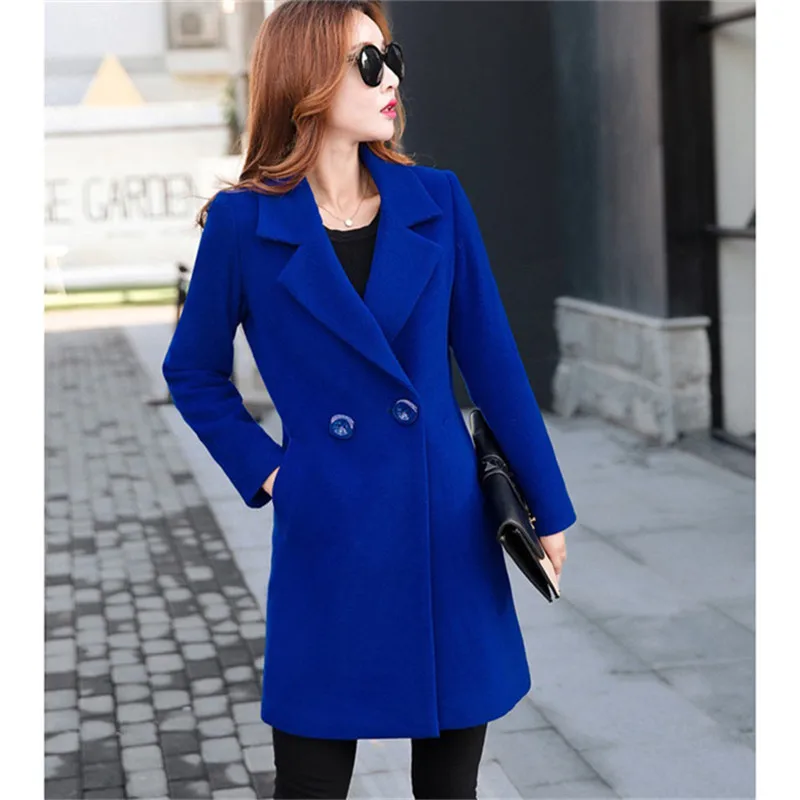 2019 модное шерстяное пальто женские шерстяные Высококачественная элегантная
