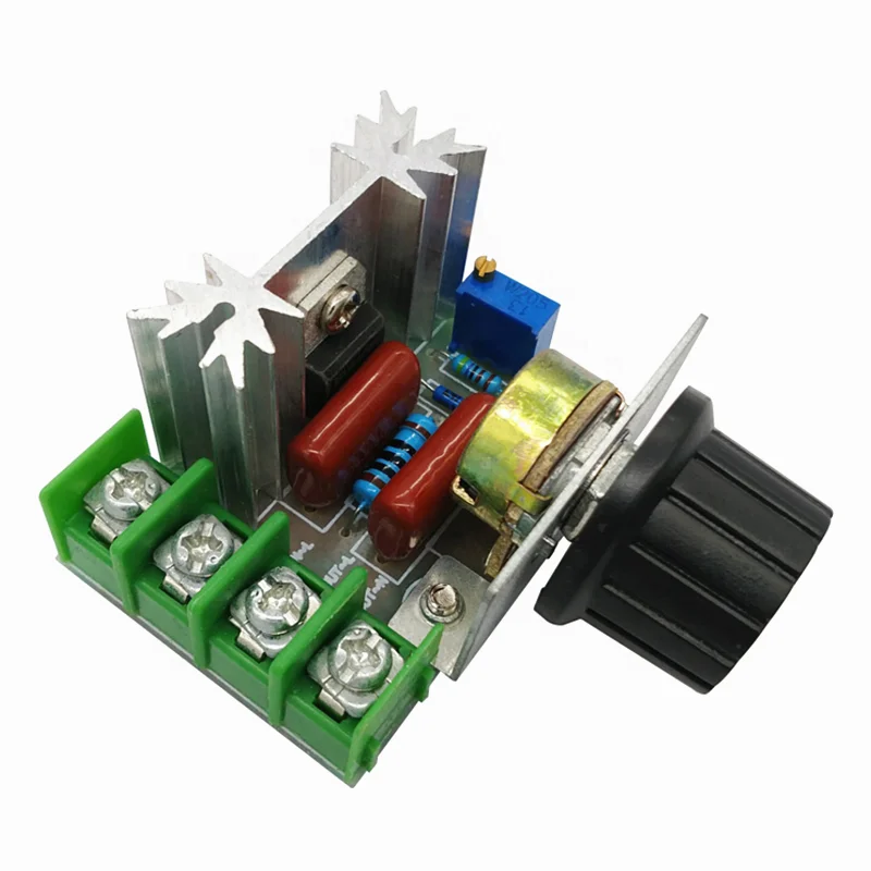10PCS High Power Thyristor Dimming Speed 2000w 220V Dimmer SCR Electronic Voltage Temperature Control Regulator | Электронные