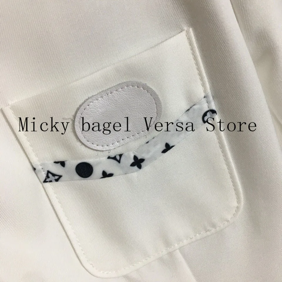 

2021 luxury design high-end simple letter fashion women's long sleeve coat temperament versatile Lapel one button slim suit top