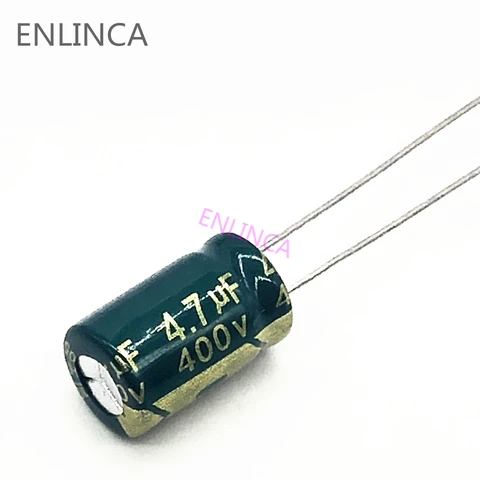 ENLINCA 4.7UF алюминиевый электролитический конденсатор 400В 10шт