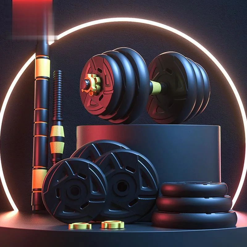 

A Pair Dumbbell for Men Adjustable Dumbbell Set Spray-Paint Barbell Suit Combination Workout Weight for Fitness Equipment