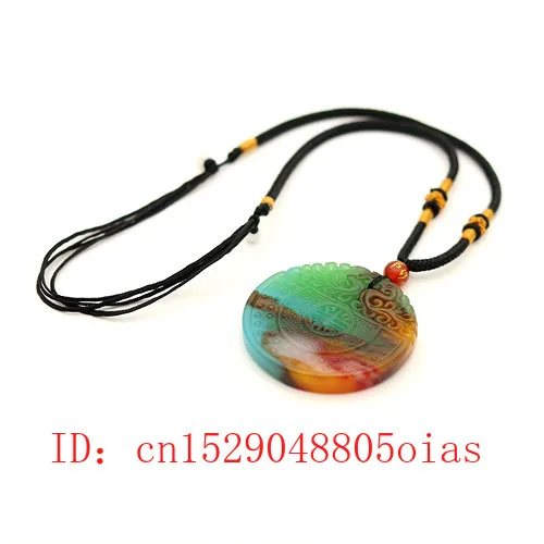 Натуральный нефритовый камень Hetian ожерелье феникса китайские ювелирные изделия