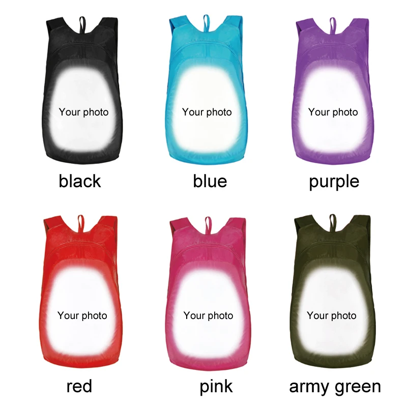 Настроить изображение рюкзак фото печать легкий складной diy сумка мужской