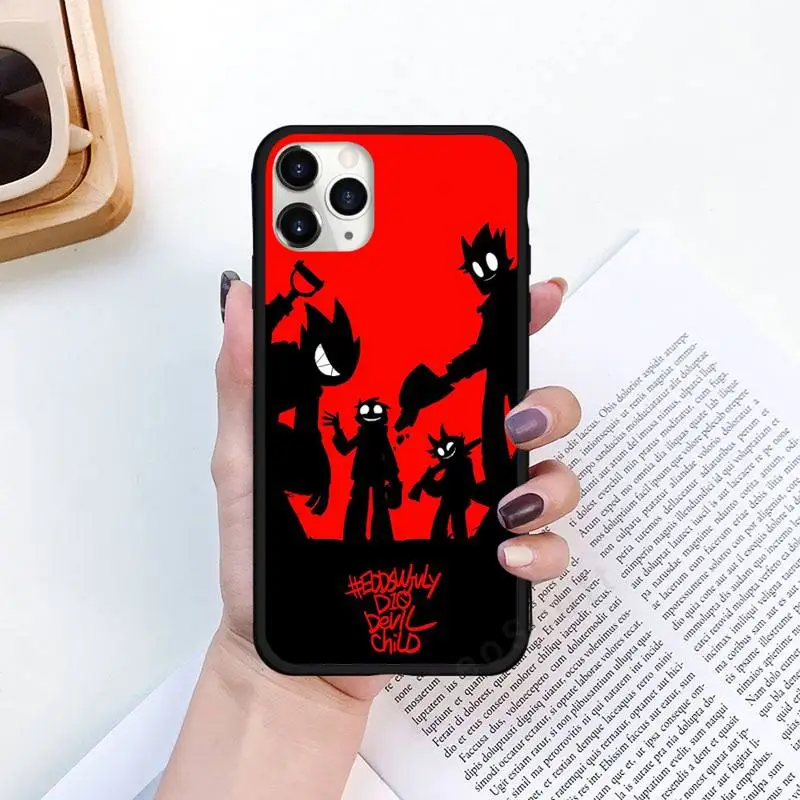 

Eddsworld Animation TV show Phone Case for iPhone 11 12 pro XS MAX 8 7 6 6S Plus X 5S SE 2020 XR Luxury brand shell funda coque