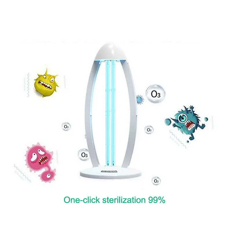 UVC Ультрафиолетовая лампа для стерилизации кварцевая 38 Вт бытовой