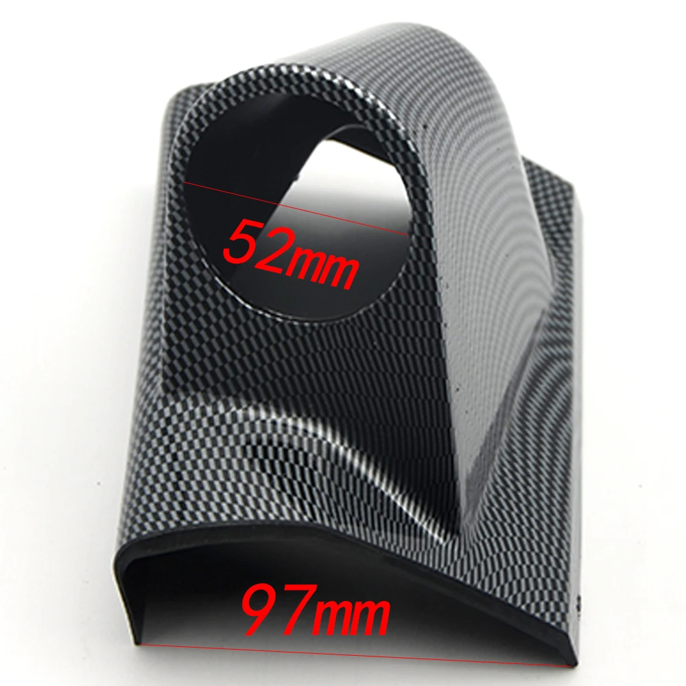 DepoTuning Carbon 2" 52mm Universal A-PILLAR Single Hole Dash Gauge Meter Pod Mount Holder For Left/Right Hand Drive - купить по