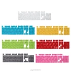 Клавиши для клавиш PBT 104, клавиши Doubleshot с подсветкой, различные цвета на выбор для механической клавиатуры Cherry MX, колпачок для клавиш Mar29 21, Прямая поставка