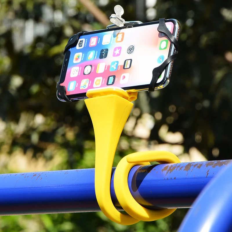 Variety Flexible Selfie Stick Bluetooth Tripod For Phone Camera Monopod Mobile Tripode For Gopro Holder Stand Smartphone Yellow
