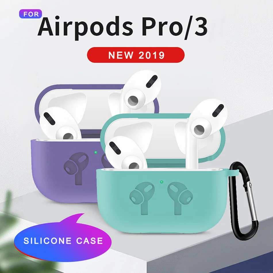 Беспроводной наушники чехол для Apple AirPods Pro силиконовый наушников IPad Air стручки 3