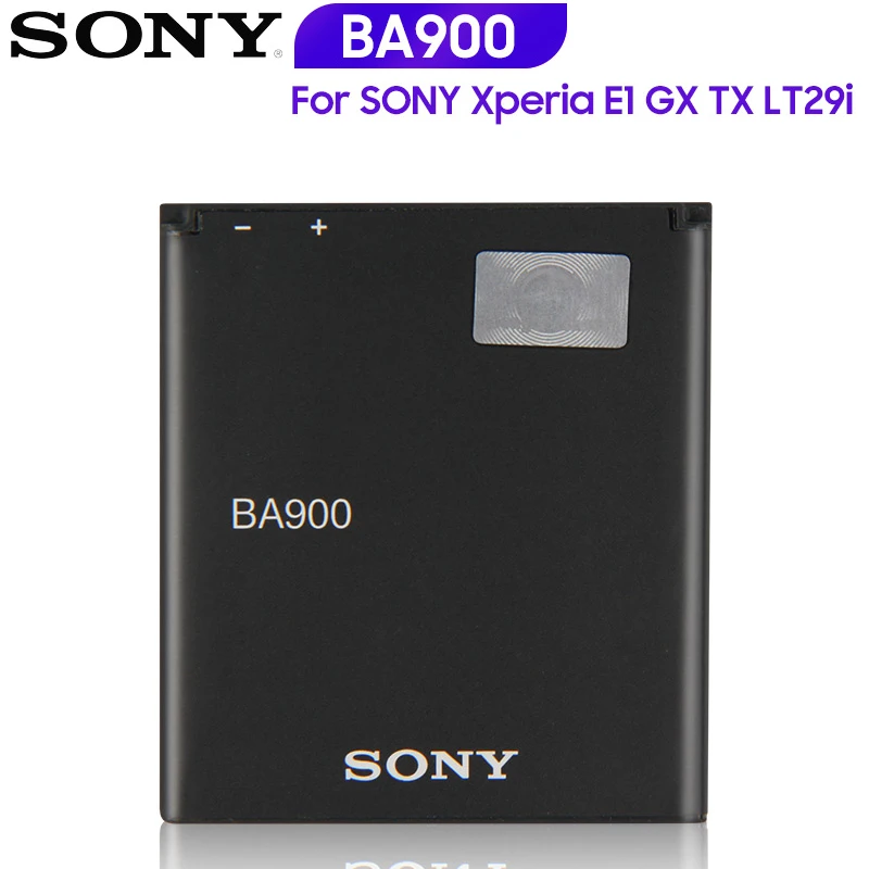 Оригинальная запасная батарея Sony BA900 для SONY Xperia E1 S36H ST26I AB 0500 GX TX LT29i SO 04D C1904 C2105