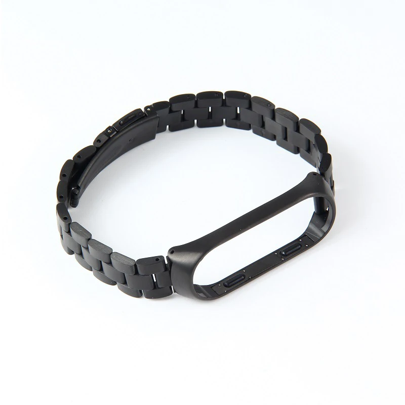 

Sale Stainless steel wrist strap for xiaomi mi band 4 metal watch band smart bracelet miband 4 belt replaceable watch straps