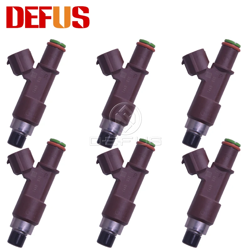 DEFUS 1/4/6/8/12/20 шт 16611 AA700 Форсунка топливной форсунки для Subaru Outback B9 Tribeca Legacy 06 09 3.0L