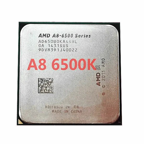 Процессор AMD A8 6500K 4 ядерный процессор разъем FM2 3 5 дюйма для AD650BOKA44HL|cpu processor|socket