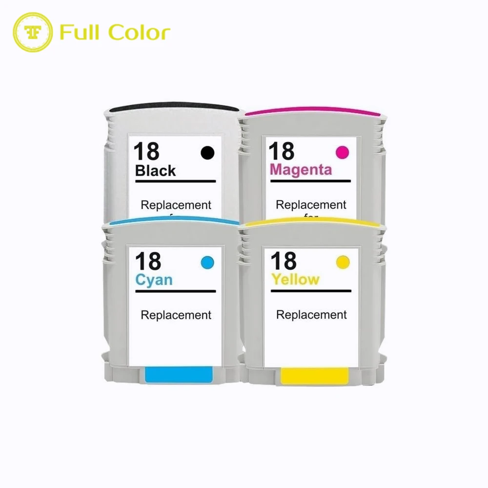

Полноцветный чернильный картридж 18 совместимый для hp officejet L7380 L7480 L7550 L7555 L7580 L7590 L7650 L7680 L7681 L7710 L7750 L7780