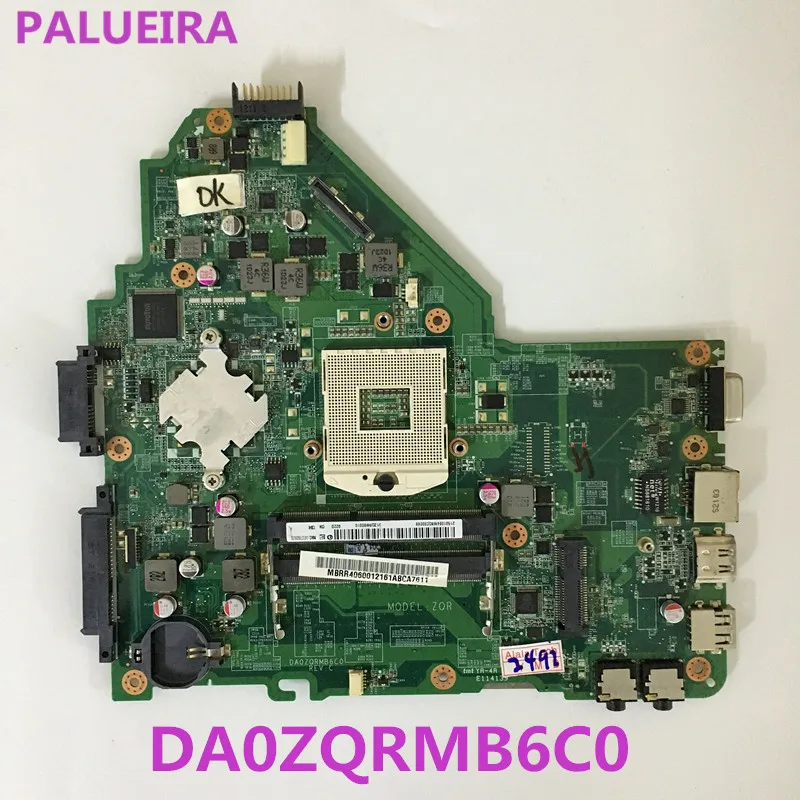 PALUBEIRA DA0ZQRMB6C0 материнская плата для ноутбука Acer Aspire 4349 4749 HM65 MBRR406001 100% тестирование