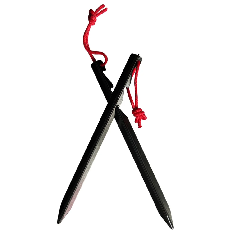 

10 шт., Ультралегкая алюминиевая палатка 18 см с регулируемой высотой