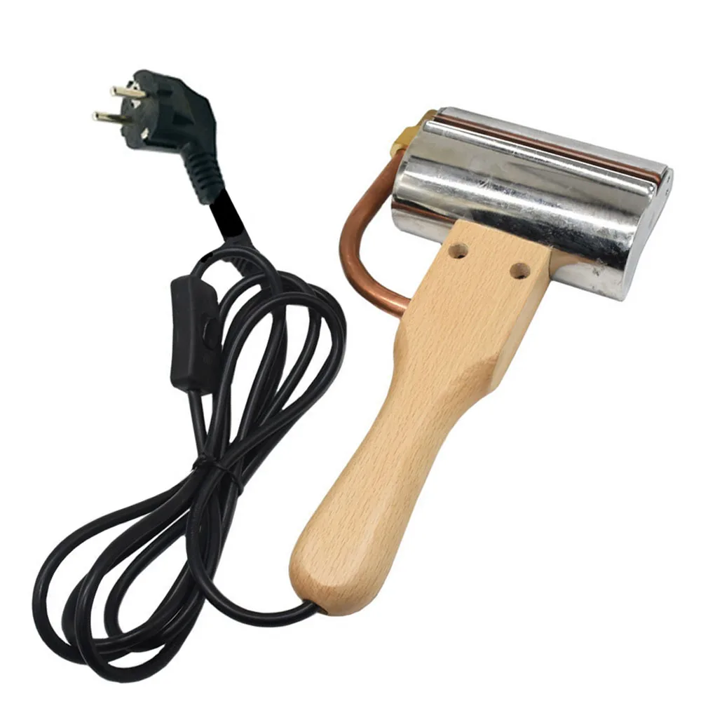 1Pcs Electric Uncapping Knife Honey Wooden Handle Beekeeping Tools Cutting Beeswax Capping |