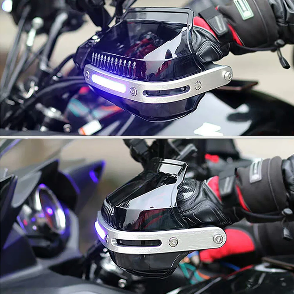 Motorrad Handschutz Handschutz mit LED Für bmw f 800 gs bmw k1600gtl yamaha raptor 350 honda varadero 1000 yamaha ttr 250