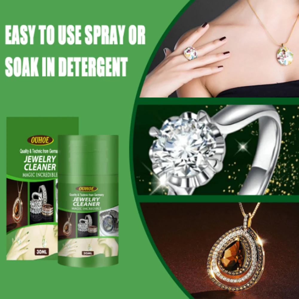 

Jewelry Cleaner Watch Spray Versatile Rust Remover Anti Tarnish Protection Rings Making Diamond Rust Detergent