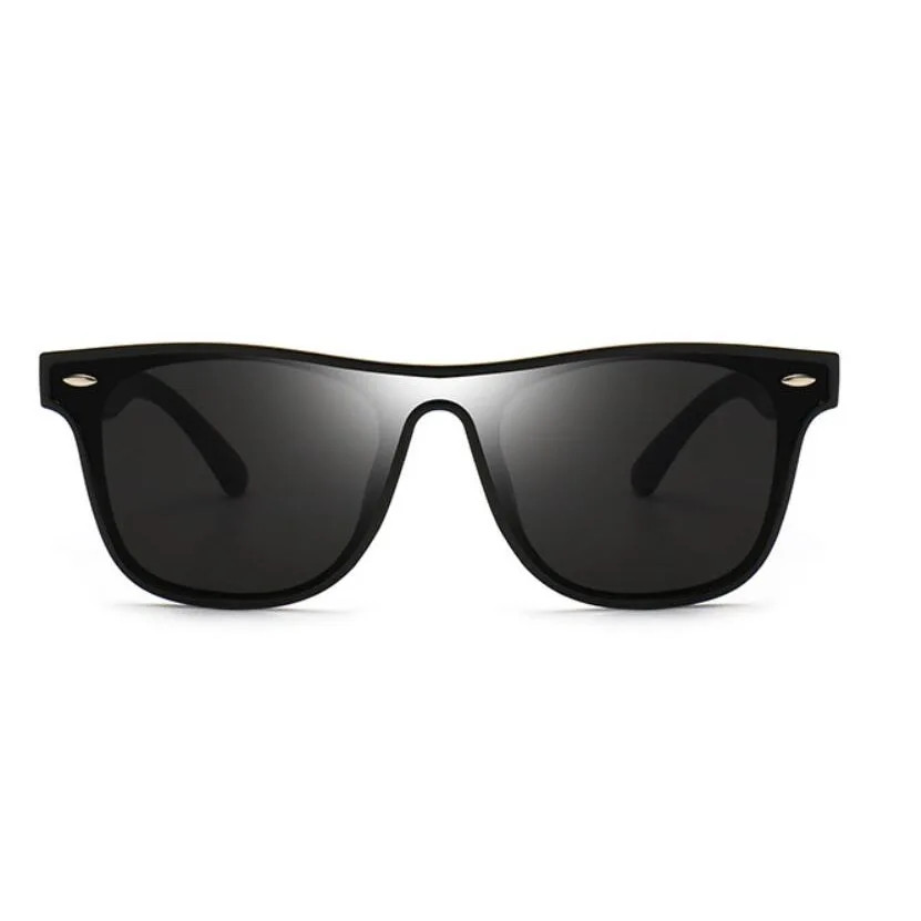 Модные квадратные солнцезащитные очки для мужчин и женщин в полной оправе