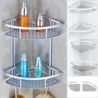 stainless steel bathroom shelves silver bathroom accessories shower corner shelf shampoo storage rack bathroom basket holder