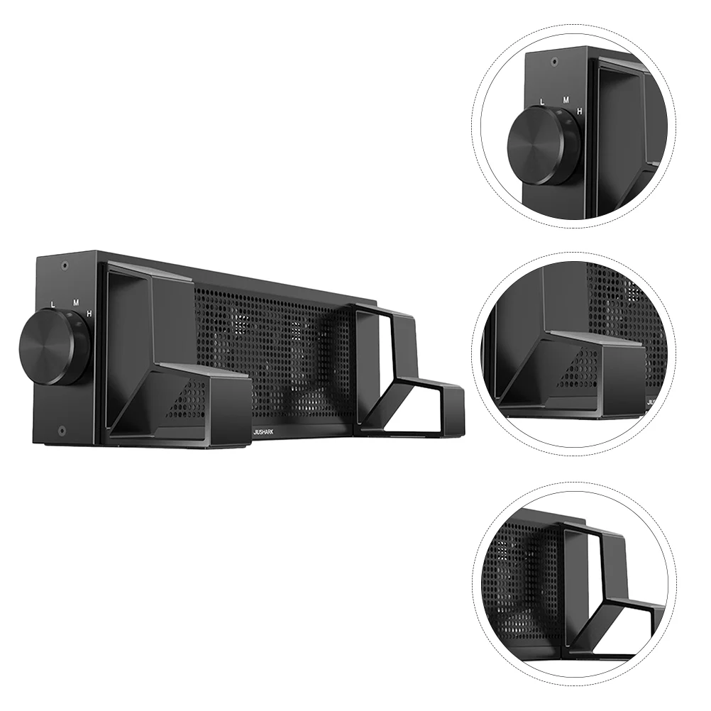 

1 Set Laptop RGB Cooler Fan Home Gaming Notebook Heat Dissipation Rack Holder