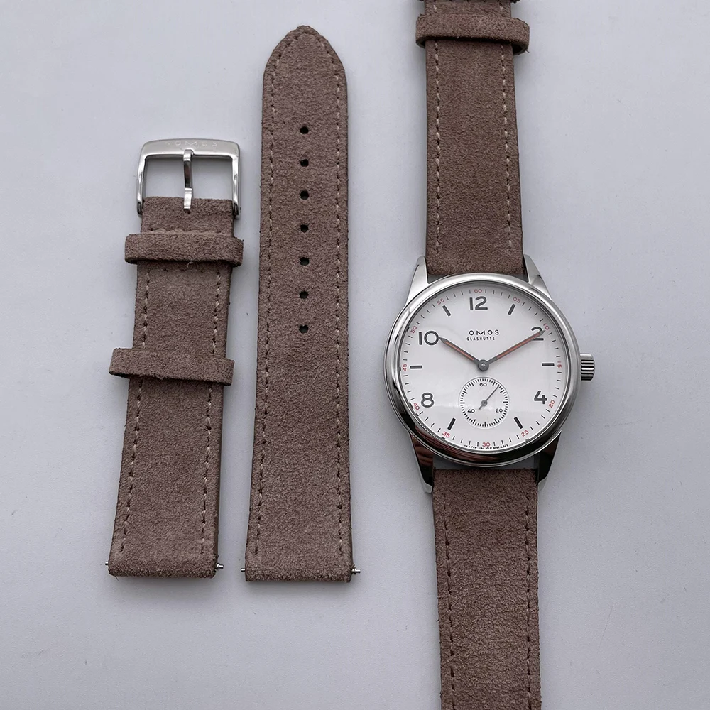 

38mm Simple Ultra-thin N.M.S Logo Automatic Mechanical Watch Waterproof Stainless Steel Sapphire Glass Bauhaus Mens Watch Luxury