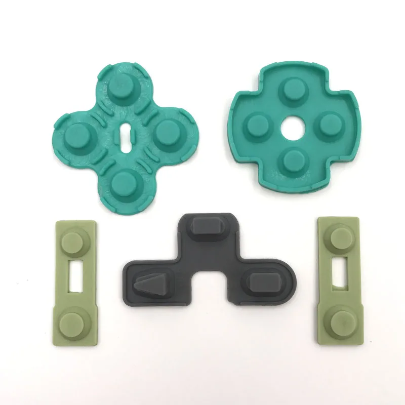 

100sets Silicone Conductive Rubber Button Contact Pads For PS4 Controller L1 R1 L2 R2 Rubber