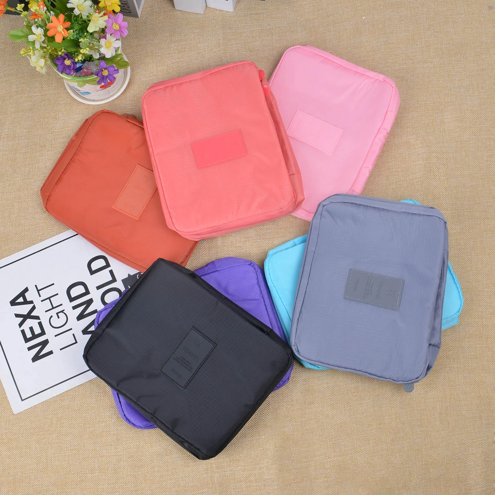 Многофункциональная модная Дорожная сумка из ткани Оксфорд 7 цветов дорожная для