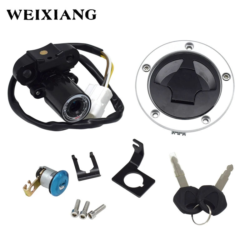 

For Kawasaki Ninja Z800 ZX6R ZX600 ZX636 ZX10R ZX14R ABS 2011-2019 Motorcycle Ignition Switch Kit Assembly Fuel Gas Cap Tank Cov