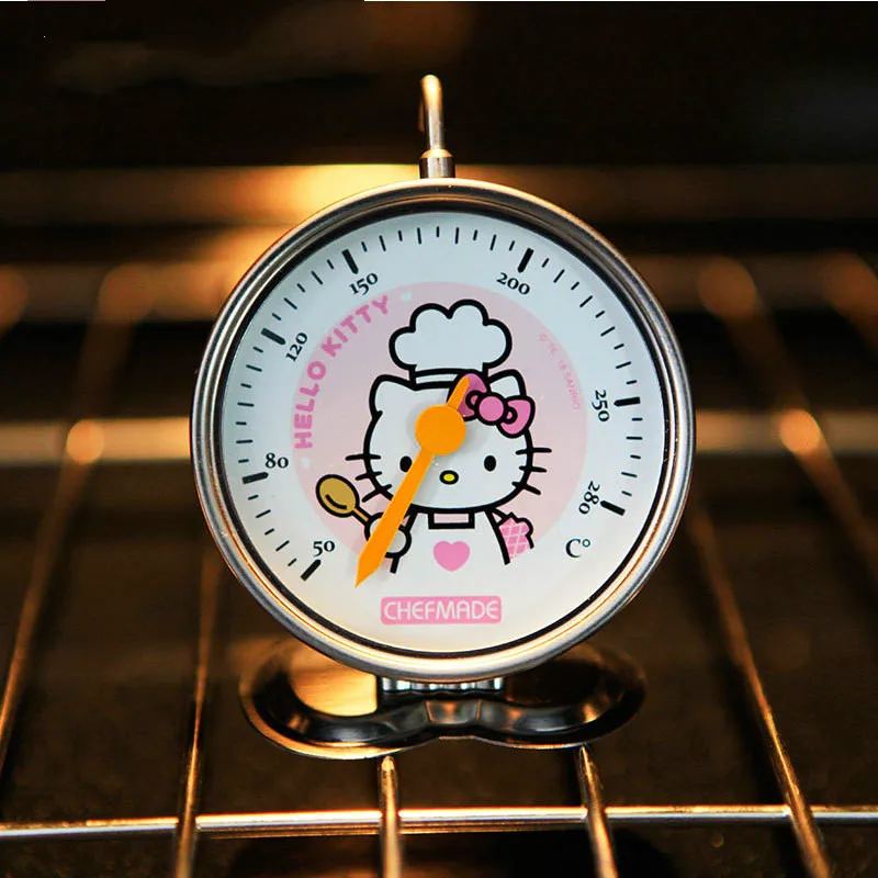 HELLO Kitty висячая духовка из нержавеющей стали термометр кухня innstant чтения термометр для приготовления пищи Термометр дома