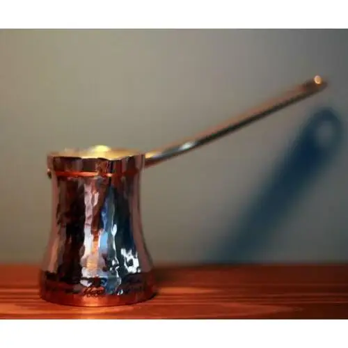 Соевый молотый толстый медный Серебряный подкладке Турецкий кофейник Cezve C3 3