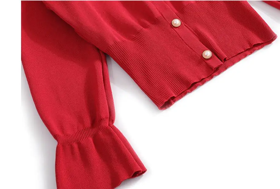 

2020 Women New style fashion Long sleeve V-neck Sweater coat