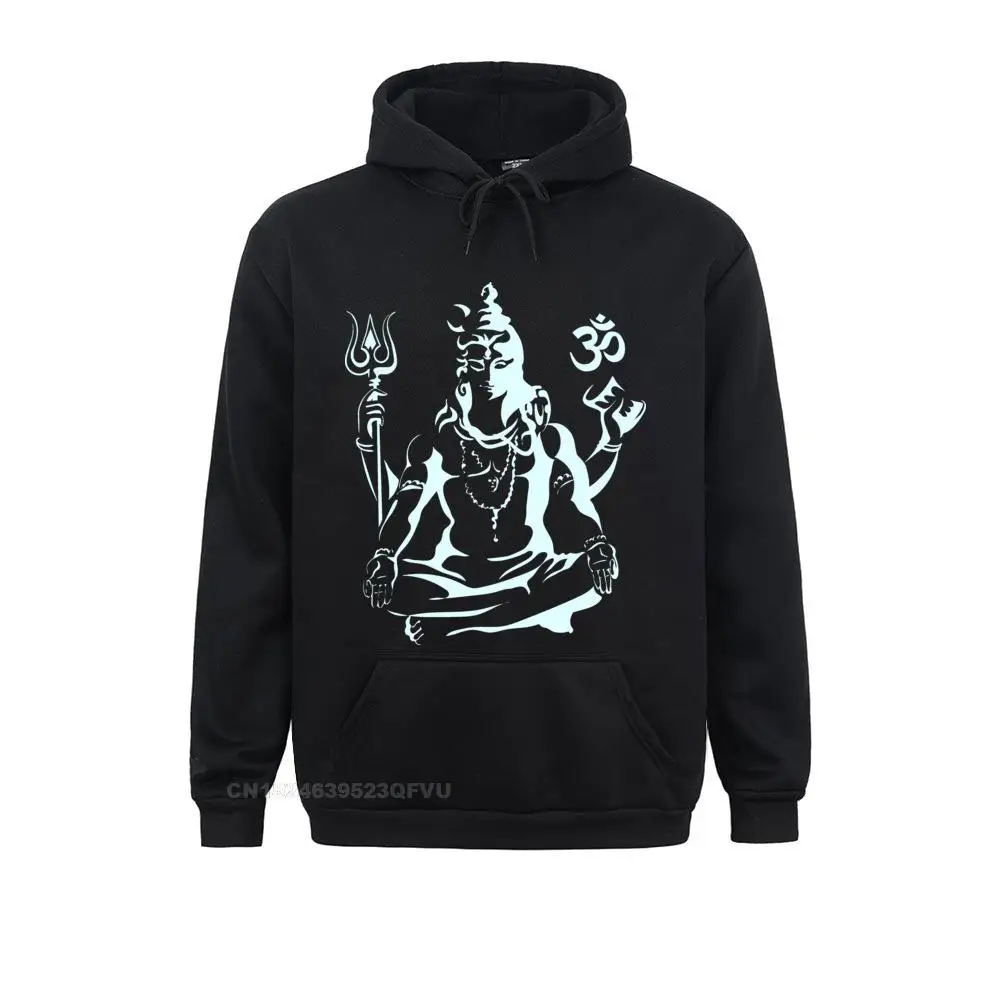 Free Shipping Men Hoodies Lord Shiva Sweater Hindu Ganesha God India Lingam Fitness Pullover Hoodie For Men  Streetwear