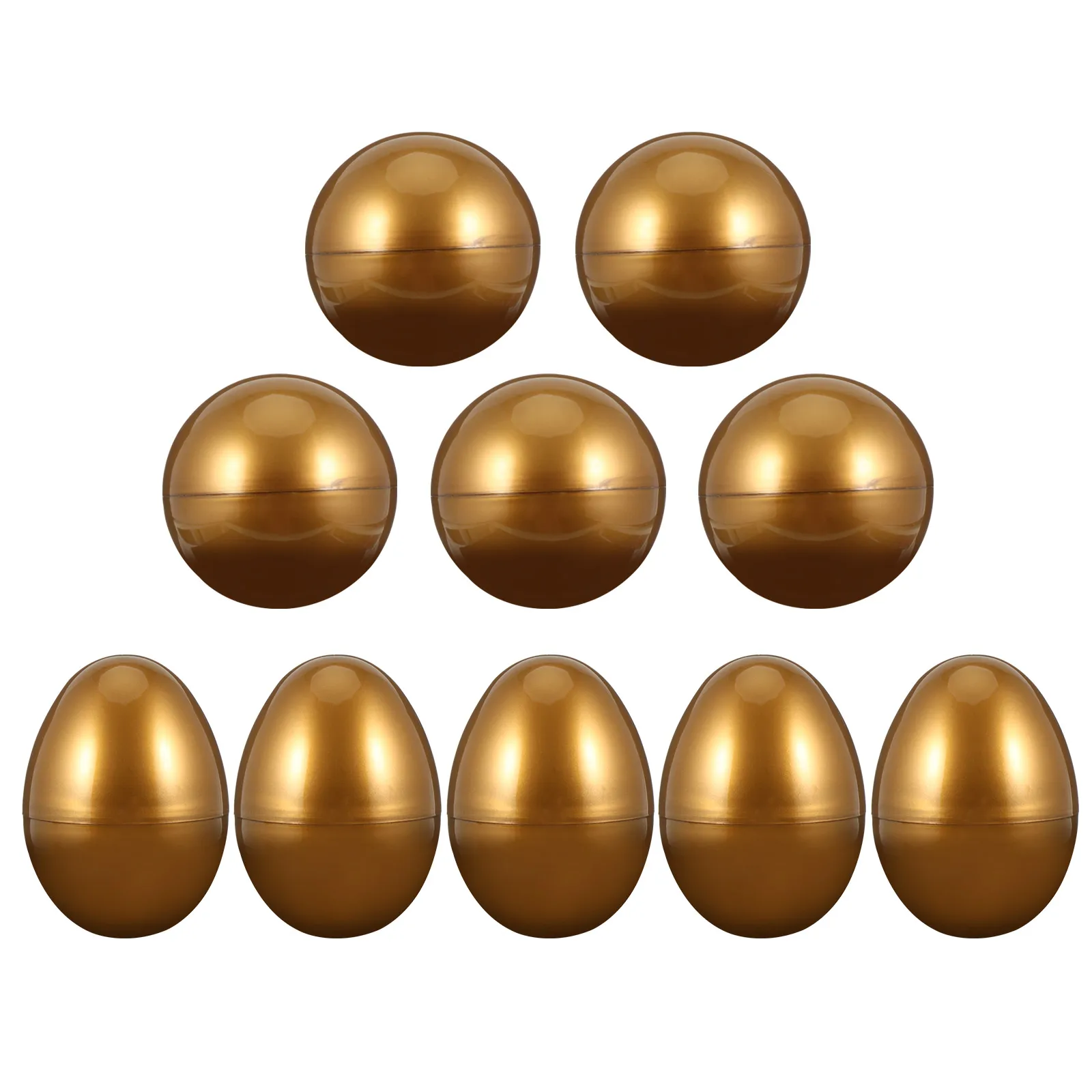 10 шт пластиковые яйца яичная скорлупа DIY капсулы штора коробки украшения пустые