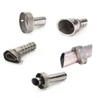 Универсальный передний средний катализатор дБ убийца для мотоцикла глушитель шумоподавитель Q9QD