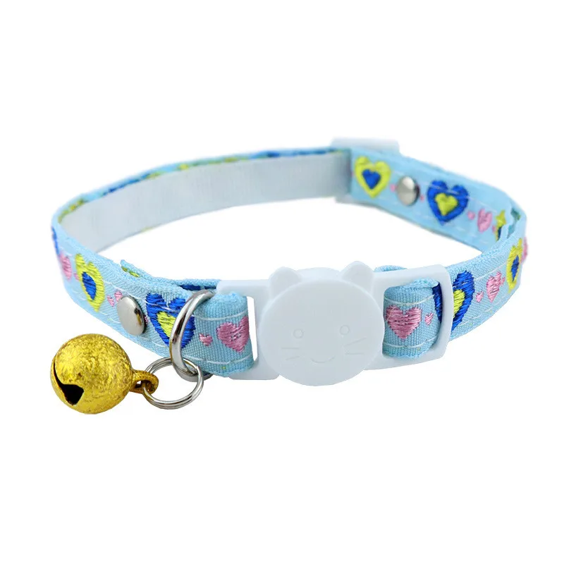 

1PC Printing Pet Collar Candy Color Pet Neck Ring Cute Adjustable Pet Neck Ring Good Quality Pet Neck Strap Fashion Pet Supply