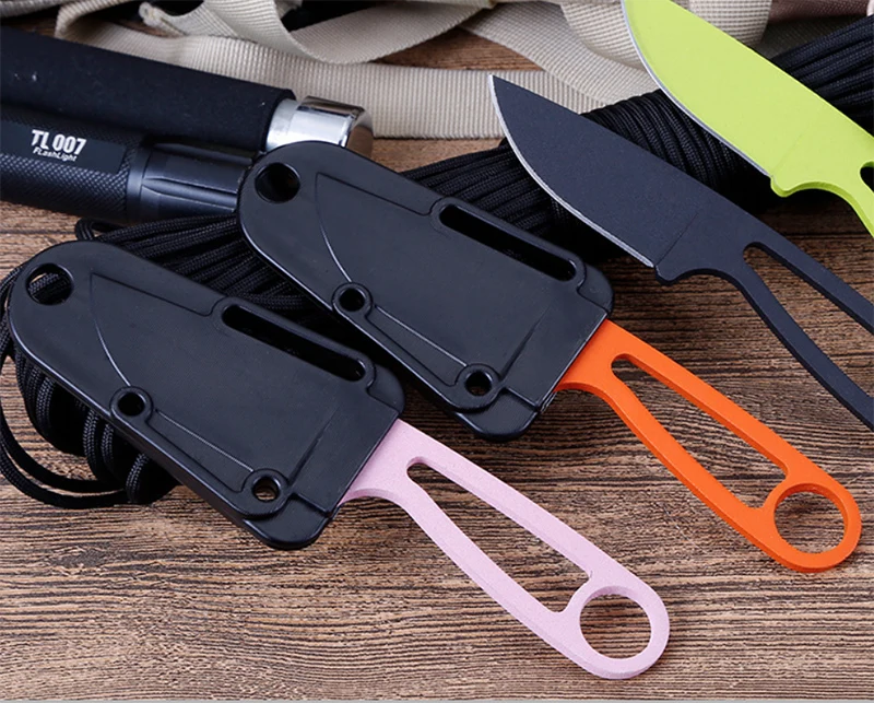 Нож с фиксированным лезвием по низкой цене маленький прямой многофункциональный