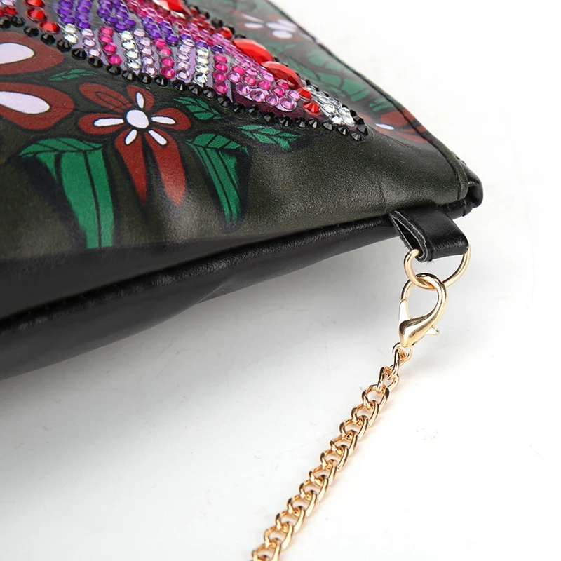 Сумки через плечо для женщин кожаные сумки в виде бабочек особой формы с алмазным