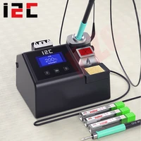 i2c micro nano soldering station 1s rapid heating for c115 c210 c245 handle solder iron tip for phone motherboard welding tools